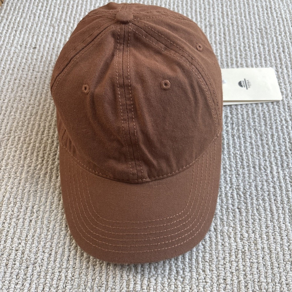 NWT FURTALK Unisex Vintage Washed Unstructured Baseball Cap Medium Brown